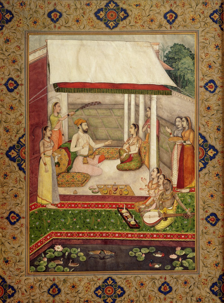 Müzik Dinleyen Prens ve Prenses by Indian School