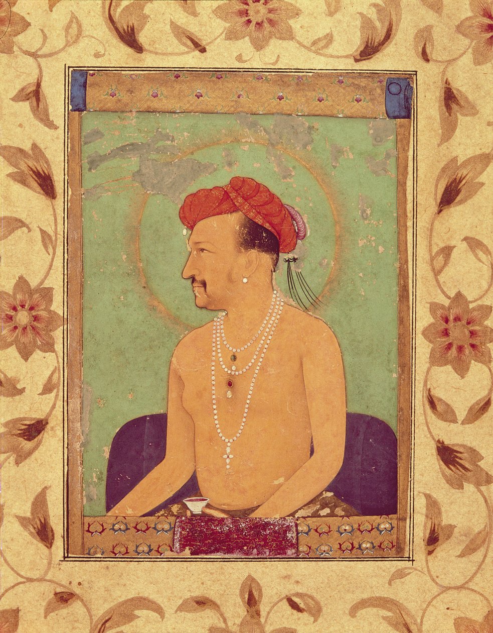 İmparator Cihangir (1569-1627) by Indian School