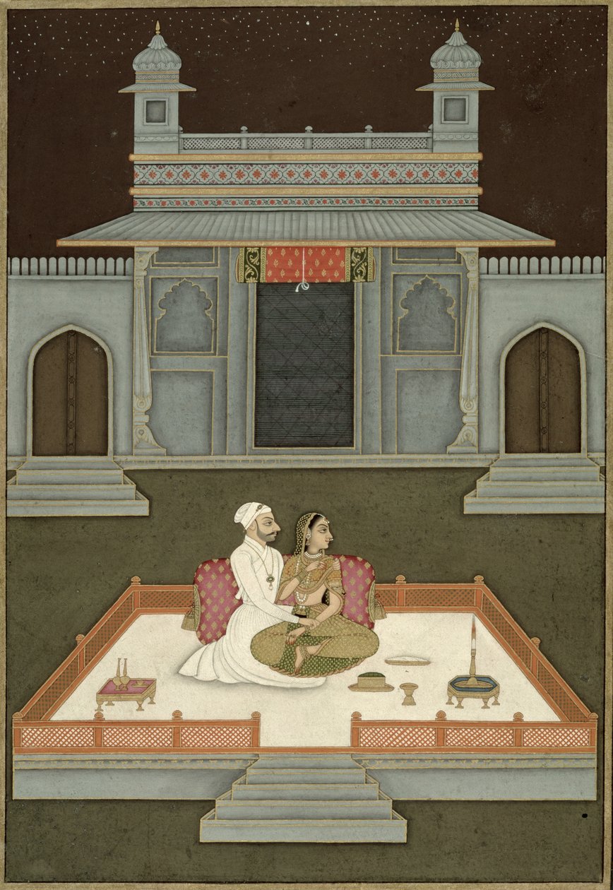 İçinde. 65.3 Raga Dipaka, c.1760 by Indian School