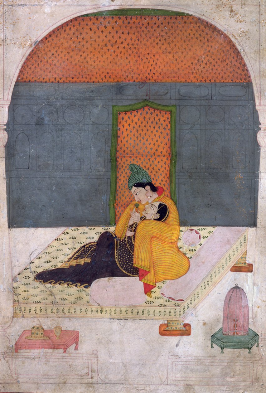 Terasta Aşıklar, Garhwal, c.1780-1800 by Indian School