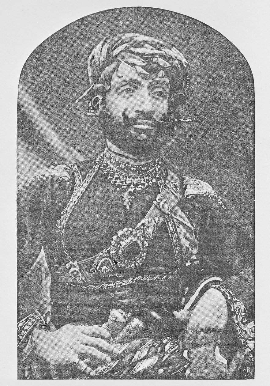 Muhammed Mahabat Khanji II, Junagadh Nawab Sahib by Indian photographer