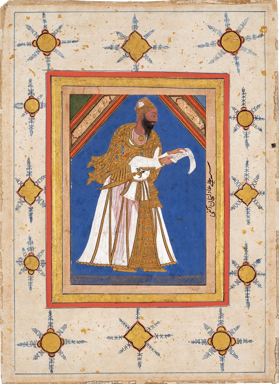 Ali Adil Şah I, Bijapur Sultanı by Indian Art