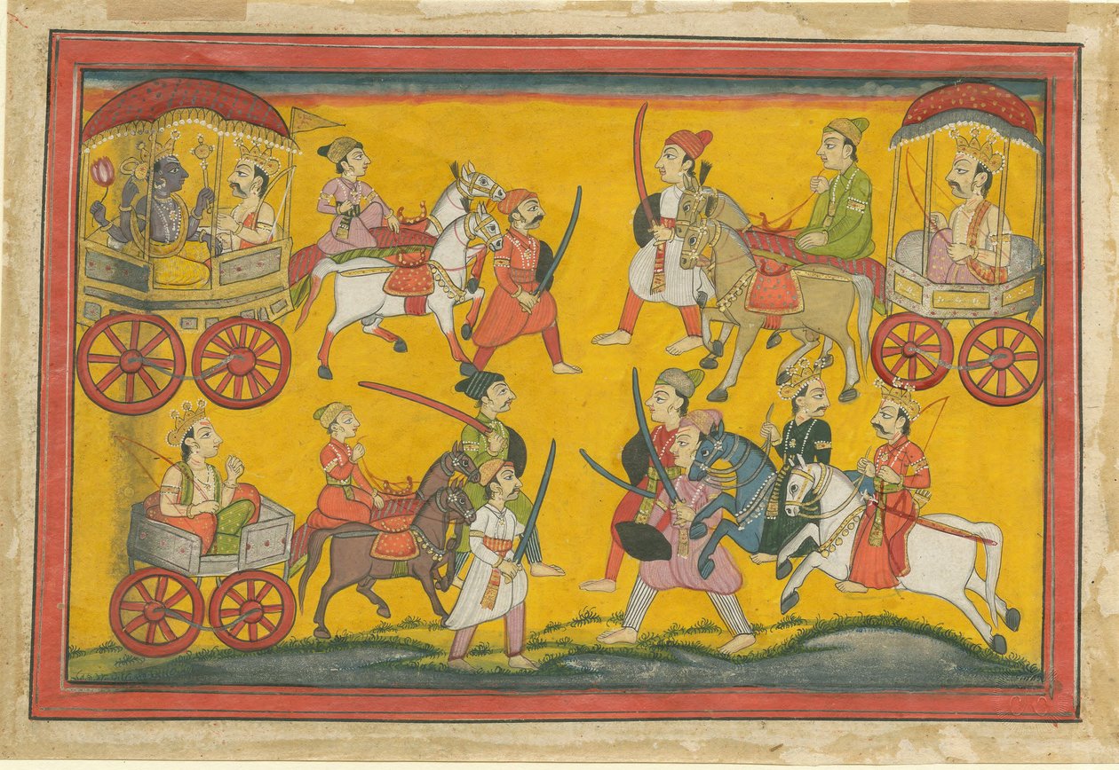 Vişnu Alayı, c. 1755 by Indian Art
