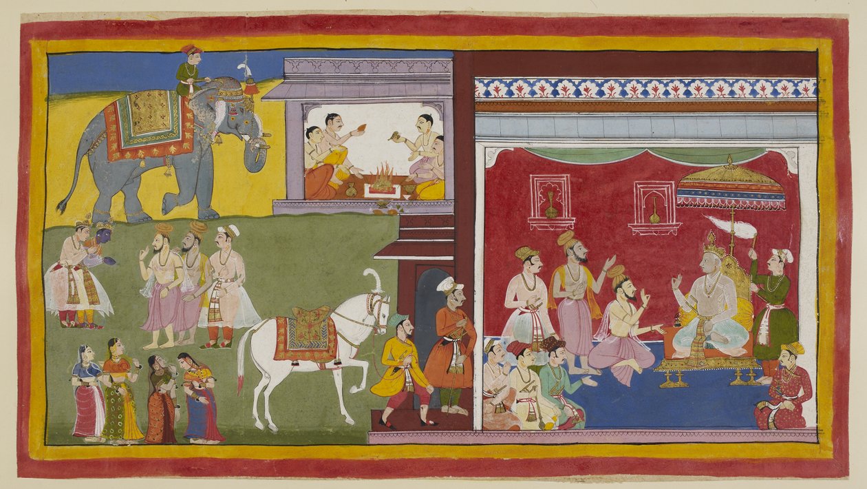 Add 15296 (1) f.11r, durbar