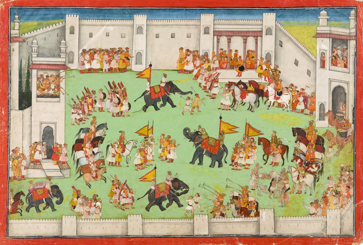 Damadın saraya gelişi, Ramayana