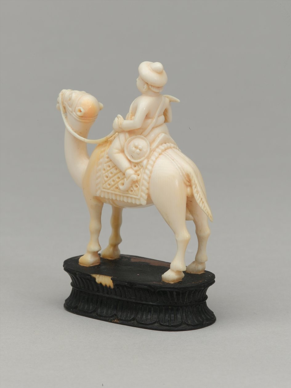 Kara şövalye, satranç taşı, Hindistan, 1820 dolaylarında by Indian School