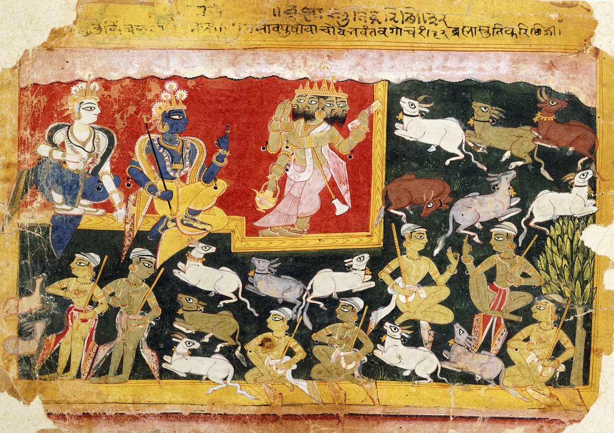 Brahma, Krishna