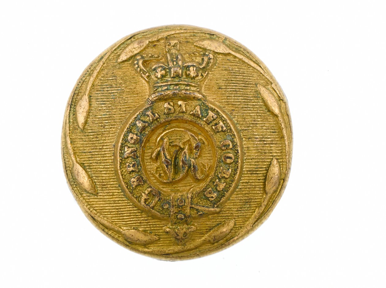 Düğme, Bengal Kurmay Kolordusu, 1876-1891 by Indian School