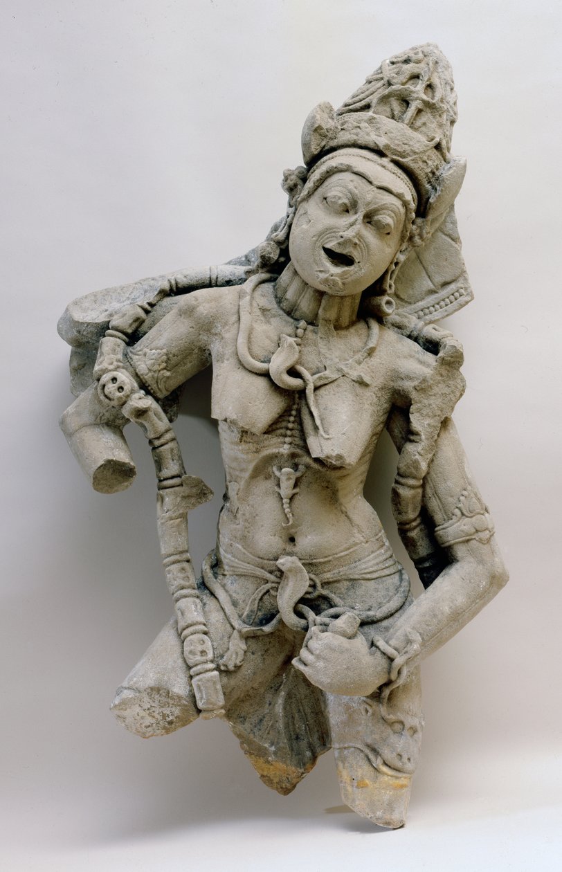 Chamunda, Hinglajgarh Kültürü, MS 1000 (Kumtaşı) by Indian School