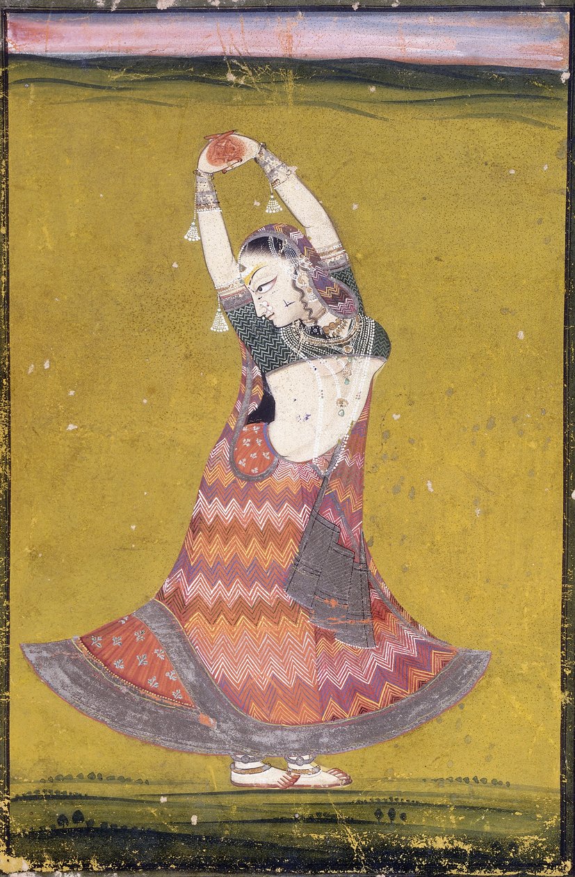 Dans Eden Kız, 19. yüzyılın başlarında by Indian School