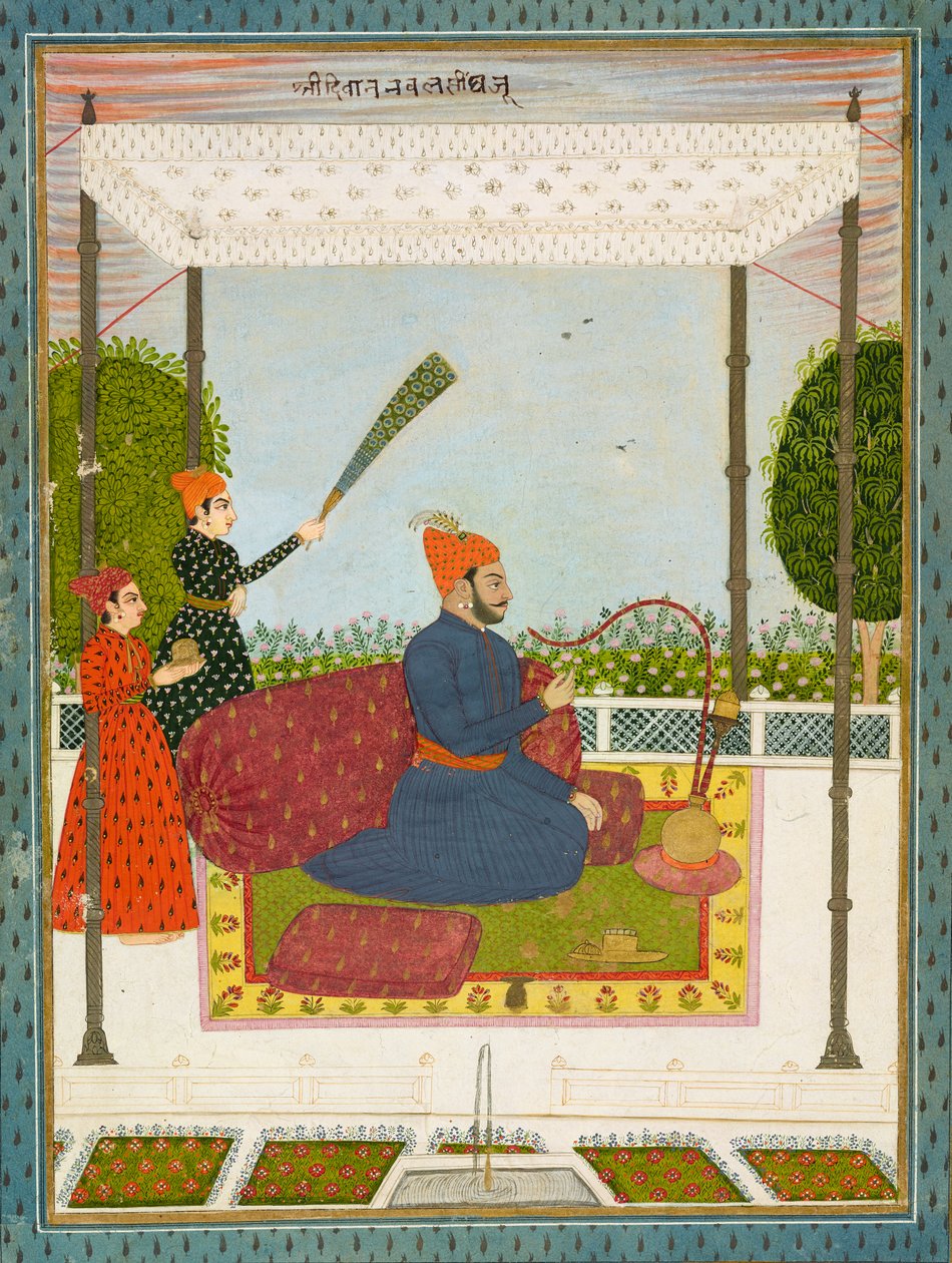 Diwan Nawal Singh, Datia Başbakanı, c.1750 by Indian School
