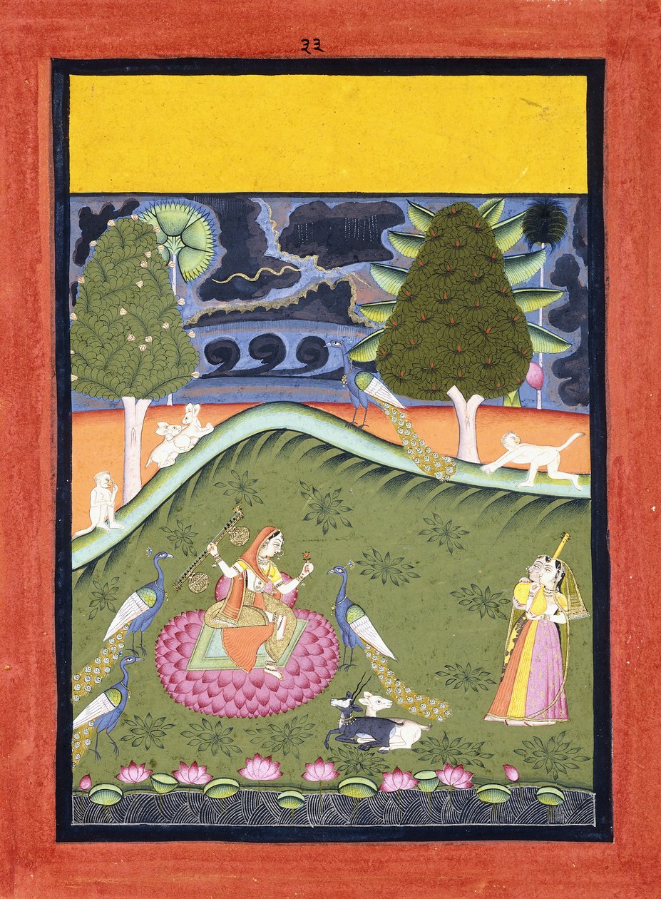 Gormalar Ragini, c. 1740 by Indian School