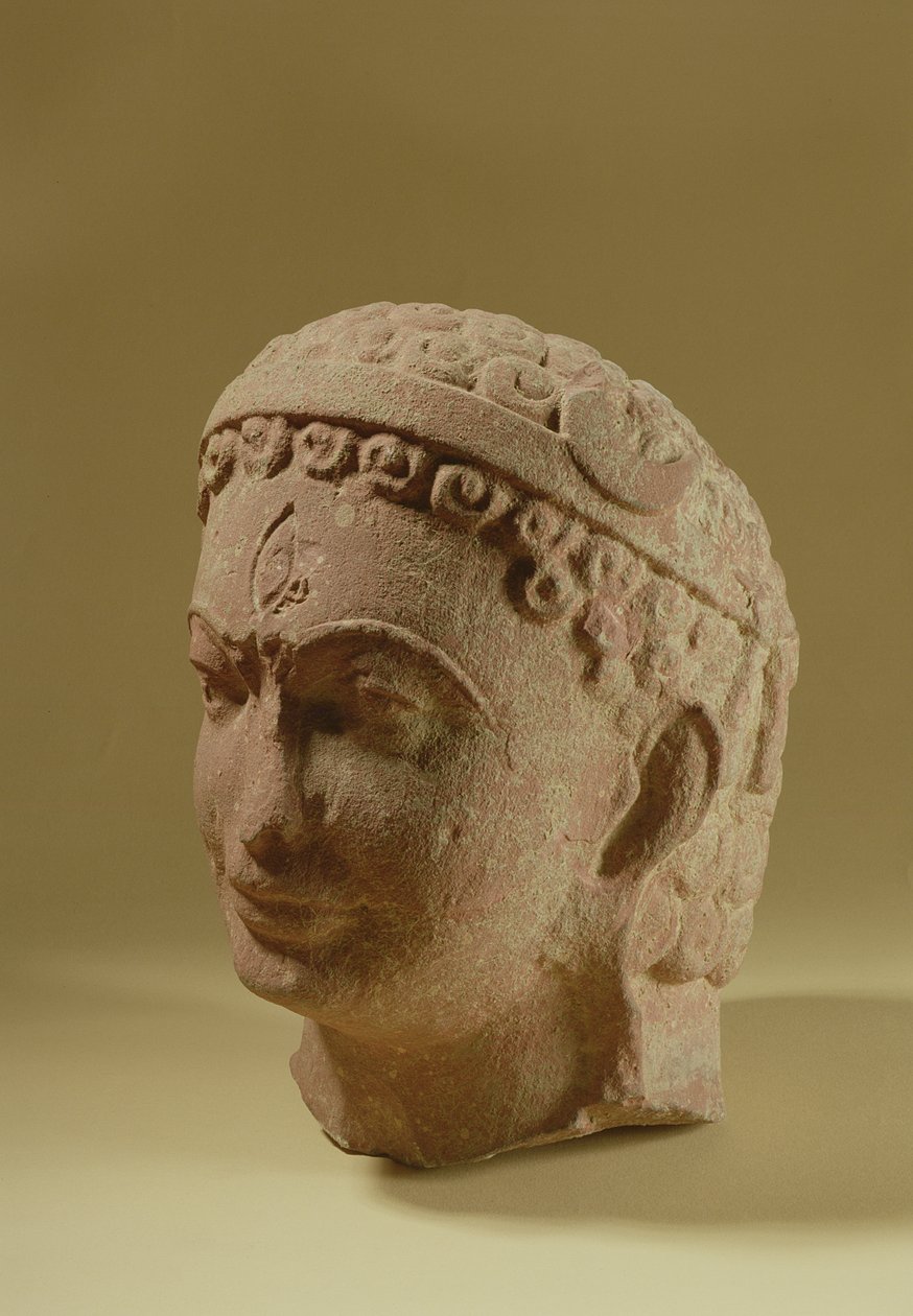 Siva Başkanı Mathura (kırmızı kumtaşı) by Indian School