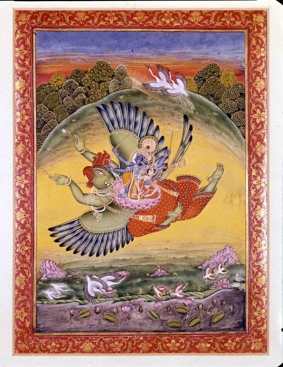 Hinduizm: Büyük bir Hindu tanrısı olan Vishnu