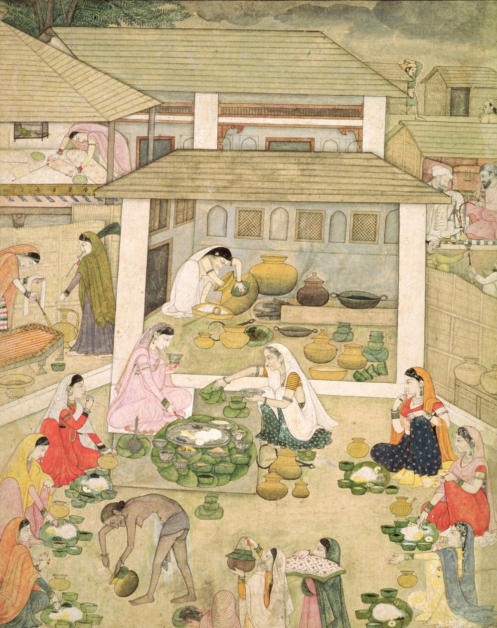 İçinde. 68.4 Bir Kadın Bayramı, 1810 dolayları by Indian School