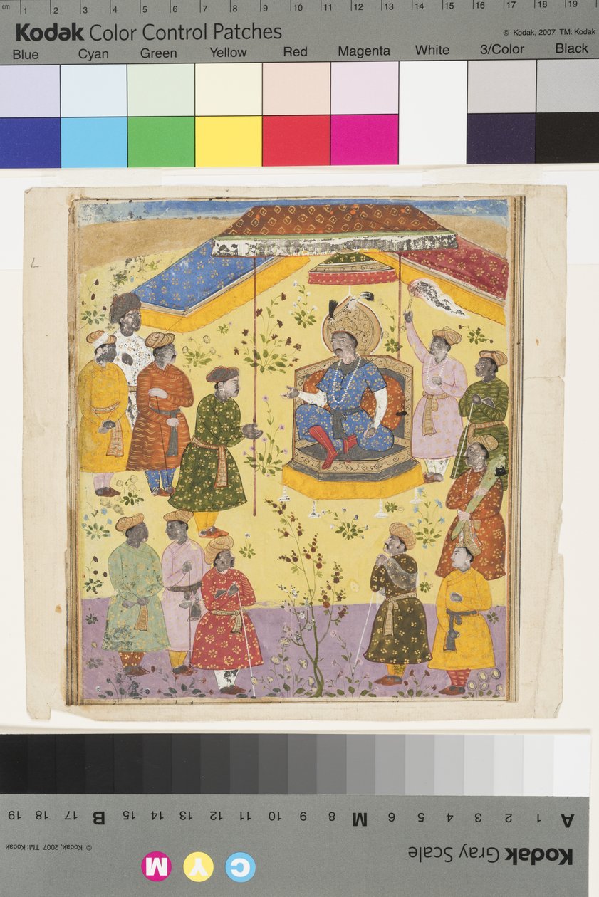 Kavus mahkemede, c.1610 by Indian School
