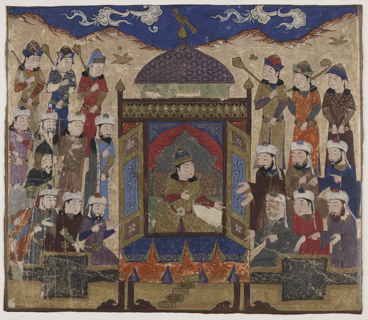 Hüsrev Perviz, Takht-i Taqdis