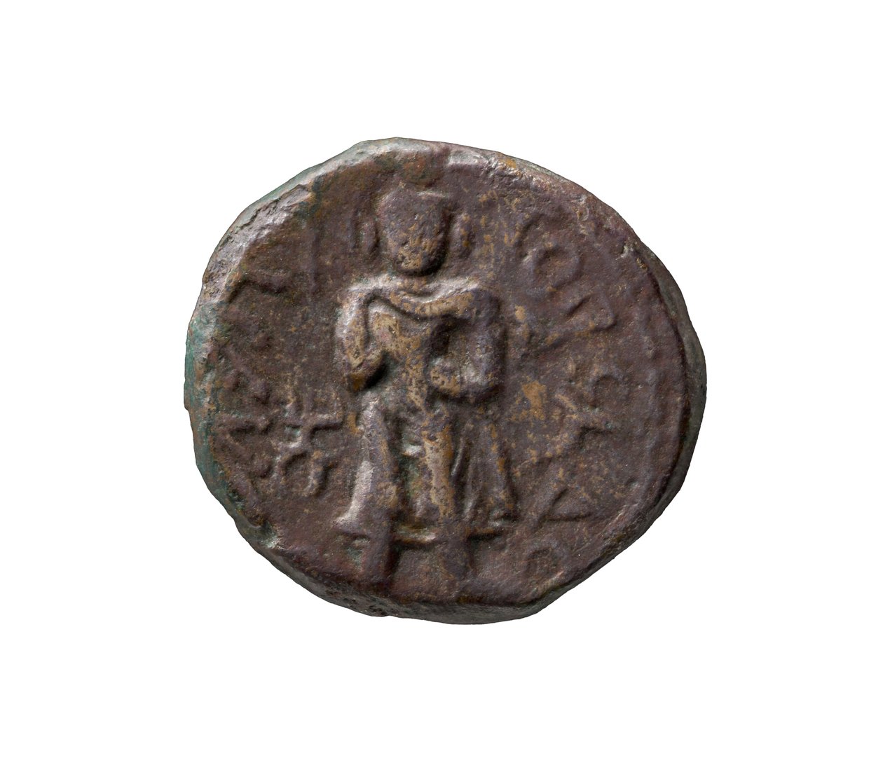 Kuşan Sikke, AD 127-155 (bakır) by Indian School