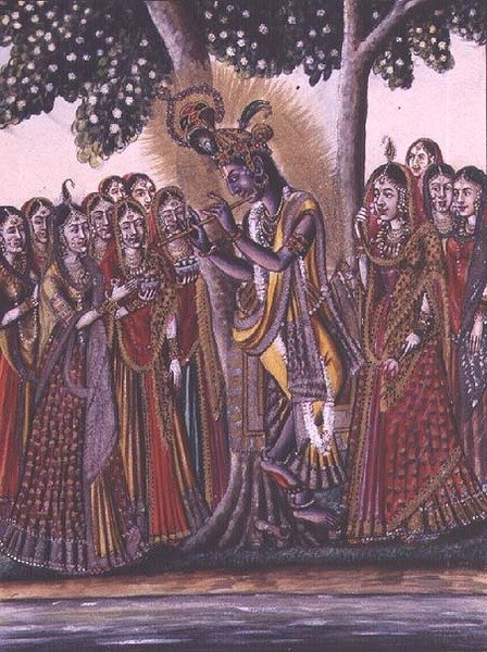 MSS EUR C 116/1 f.14v Krishna, Hindu destanı 