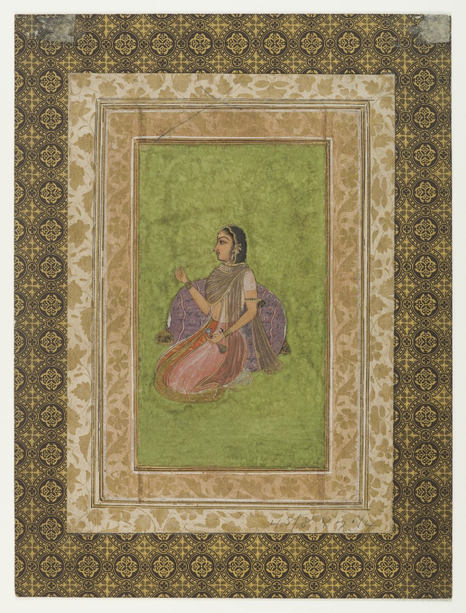 Minyatür Resim, 18. 19. yüzyıl (resim) by Indian School