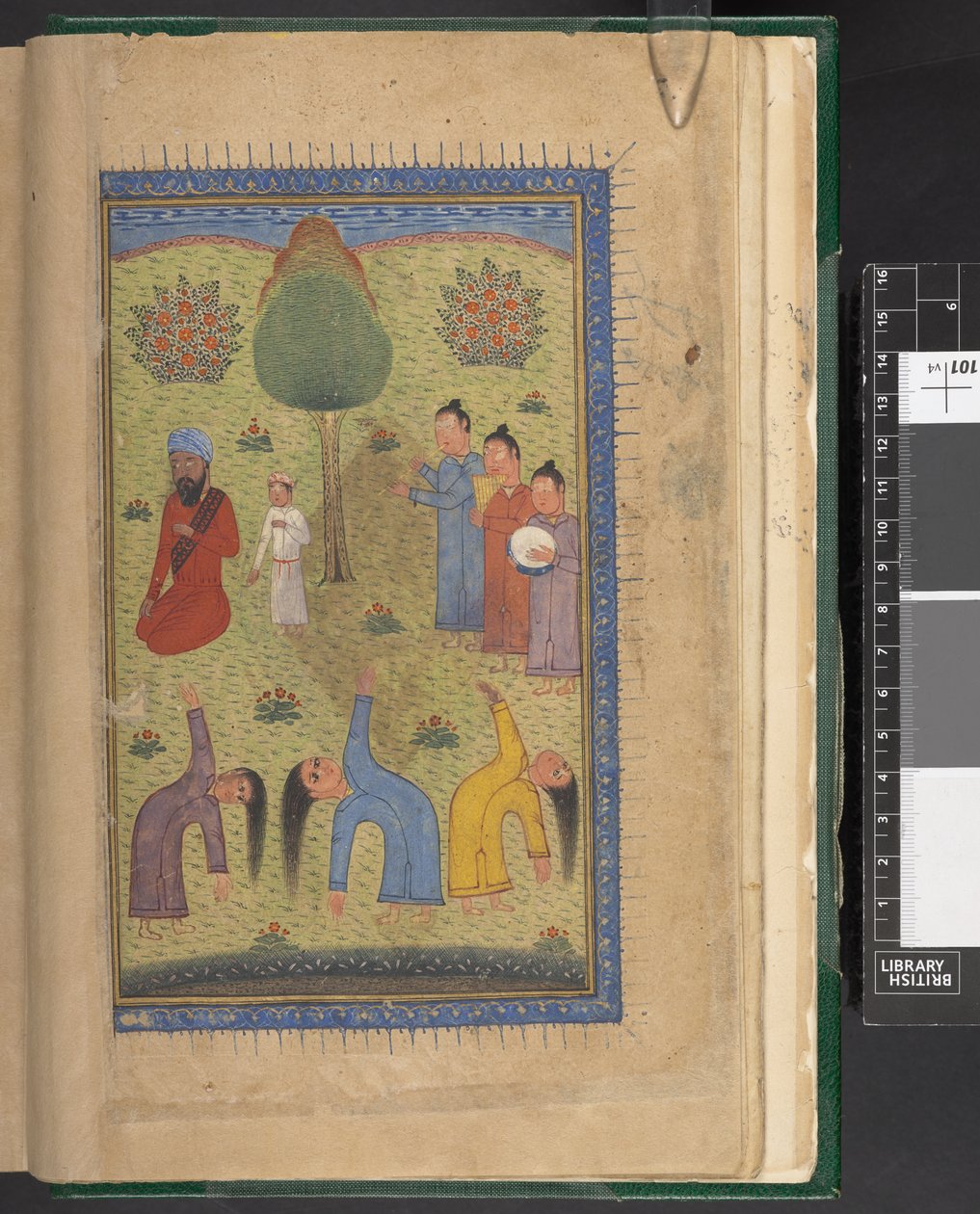 OMS/Or.1403, f.9v: İranlı şair Firdevsi, Hindistan tarafından yazılmış uzun bir epik şiir olan 