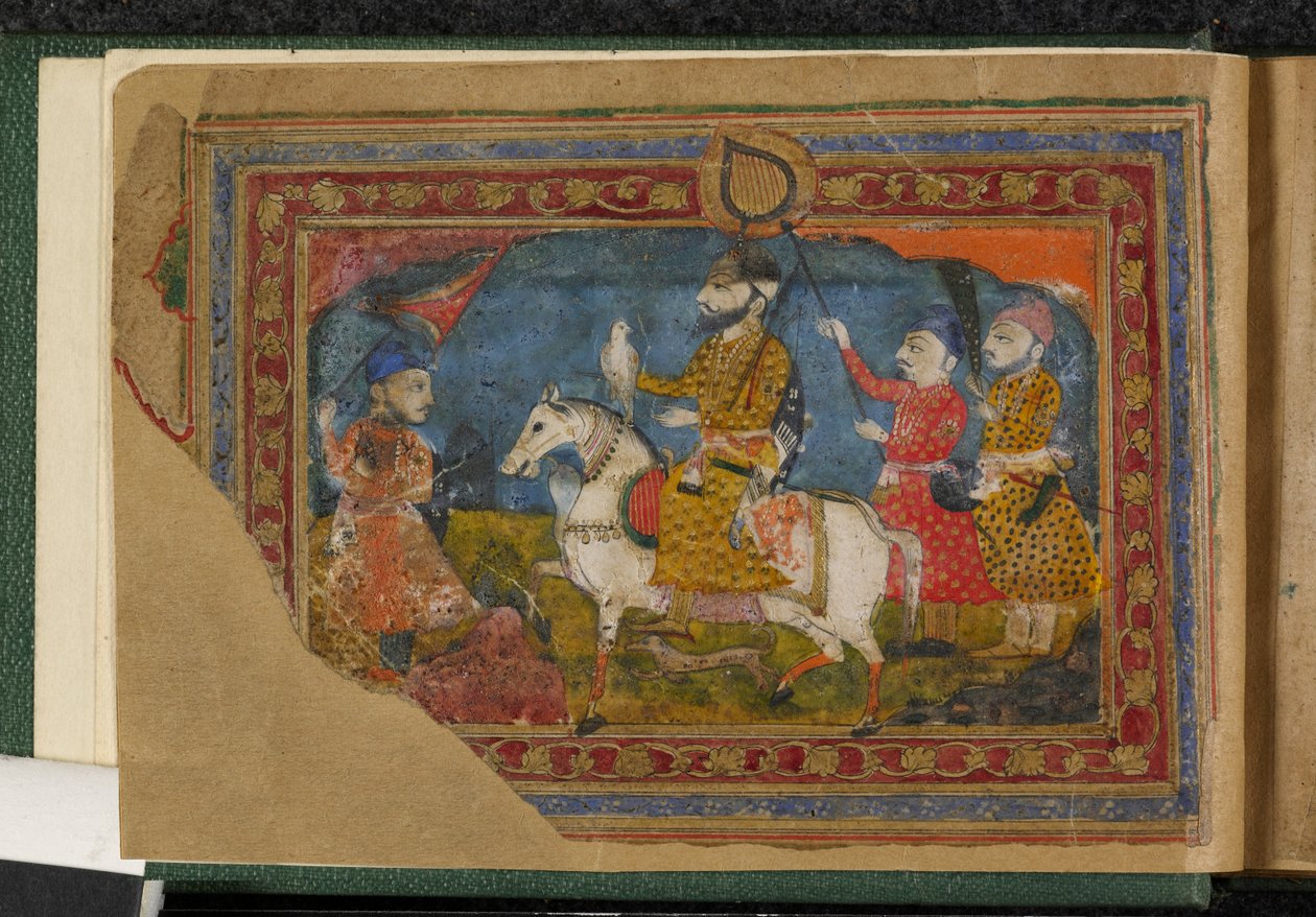 Veya. 11014, f.3, Asa di Var, c.1800 (parşömen) by Indian School