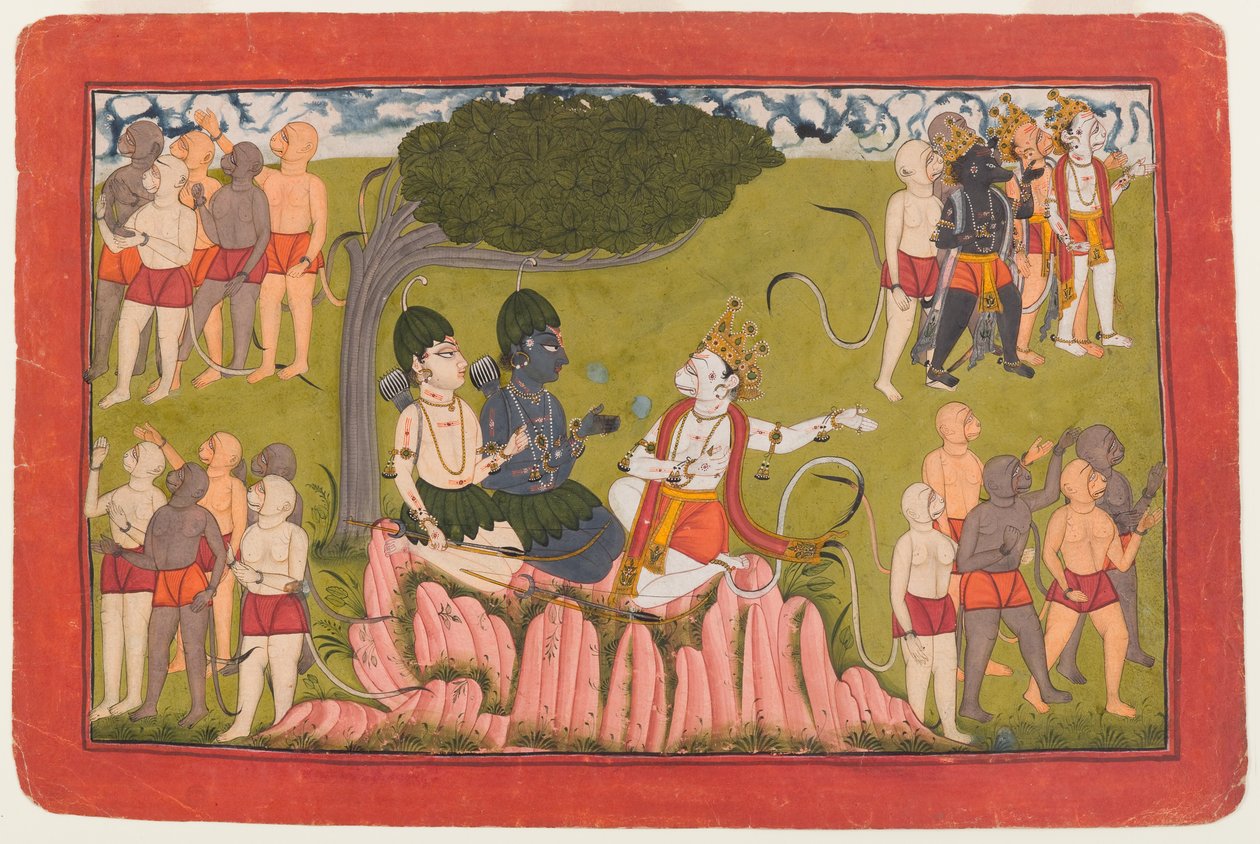 Rama ve Lakshmana, Sugriva ile Sita