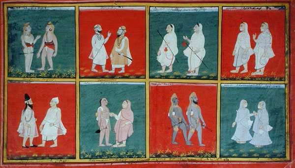 Dini Mendicants, Udaipur, c.1810-20 by Indian School