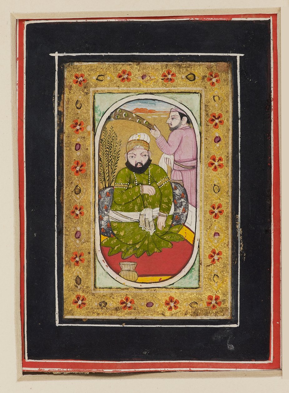 18. yüzyılın 2. yarısı (karton üzerine guaj) by Indian School