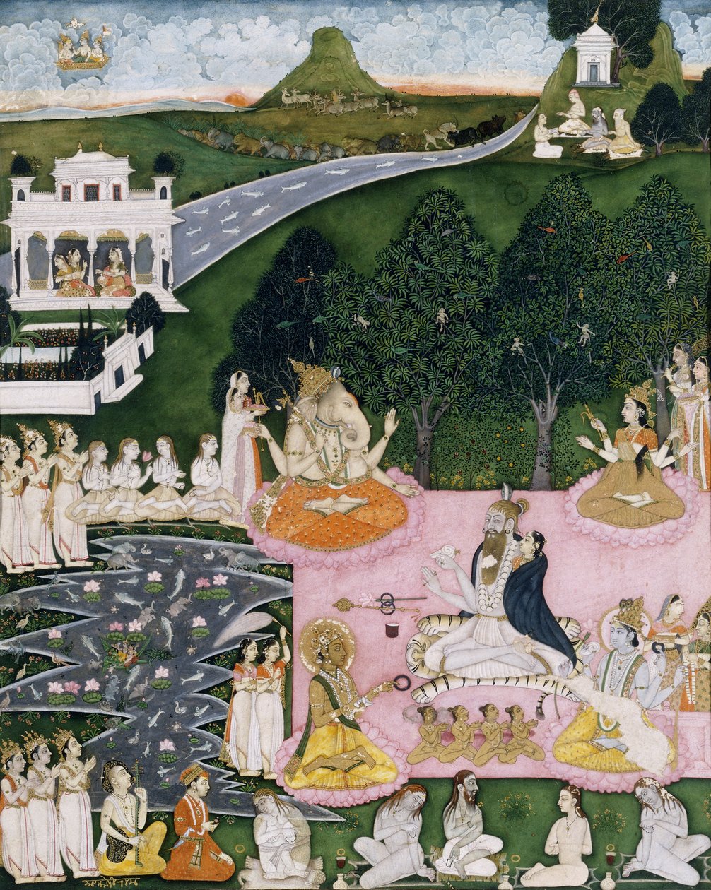 Shiva Kaplan Derisine Oturmuş, Devi