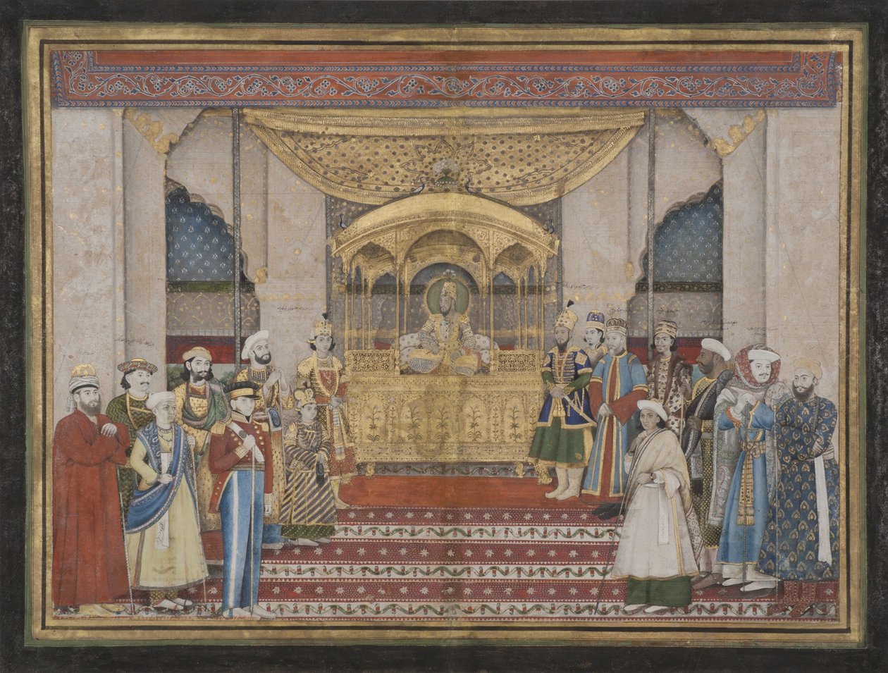 Babür İmparatoru Bahadur Şah II, Darbar