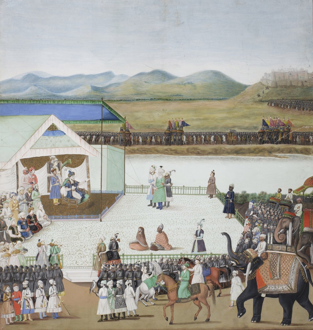 Türk Sultanı Bayazid, Timur