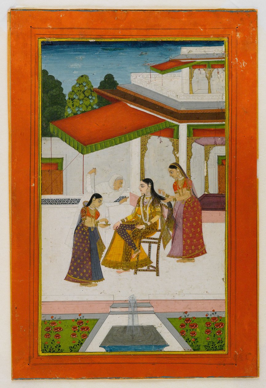 Bilinmeyen resim by Indian School