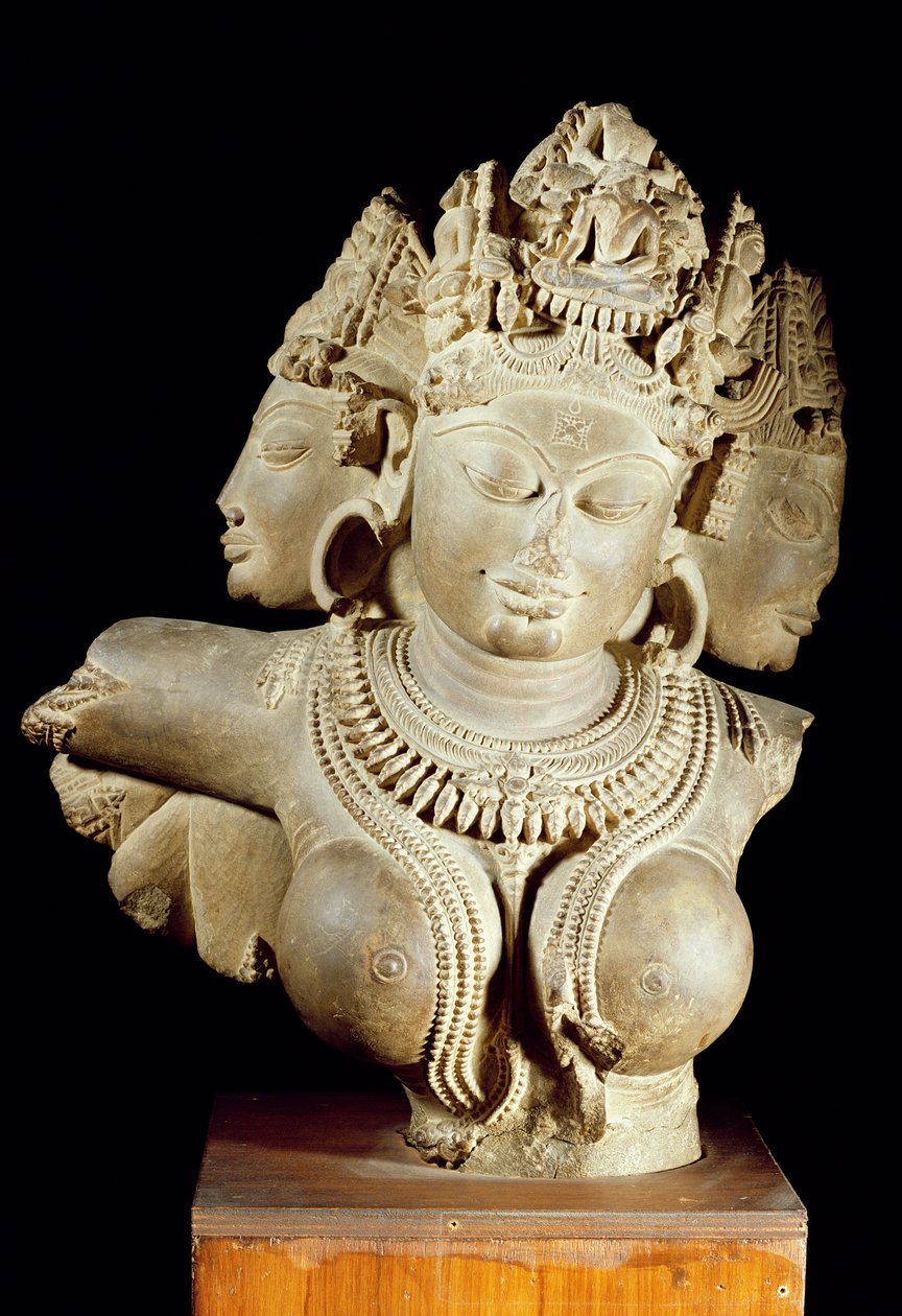 Vajra Tara, Gahadavala hanedanı (kumtaşı) by Indian School