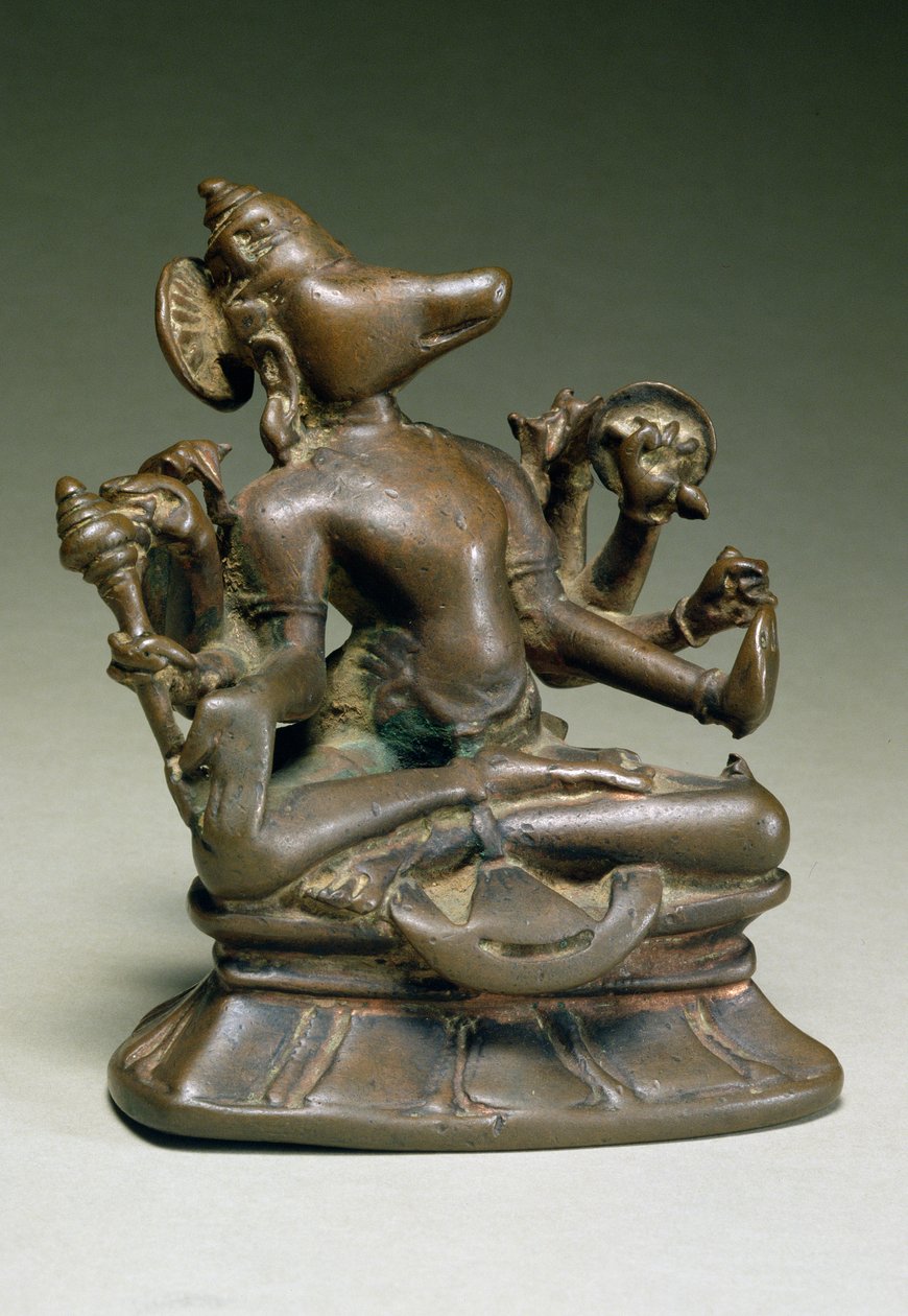 Varaha, Gurjara Pratihara, Tamil Nadu (Bronz) by Indian School