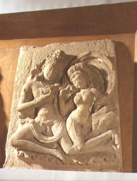 Kozmik Zaferde Vishnu, Shmology, Gujarat (Taş) by Indian School