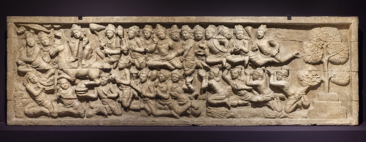 Büyük başlangıç. Endonezya, Java, Borodurur. 19. yüzyılın sonu by Indonesian