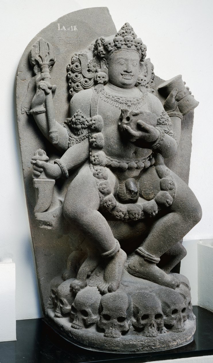 Bhairava, c.1300 (andezit) by Indonesian School