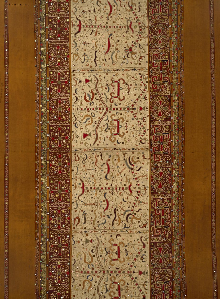 Tören eteği (tapis) by Indonesian School