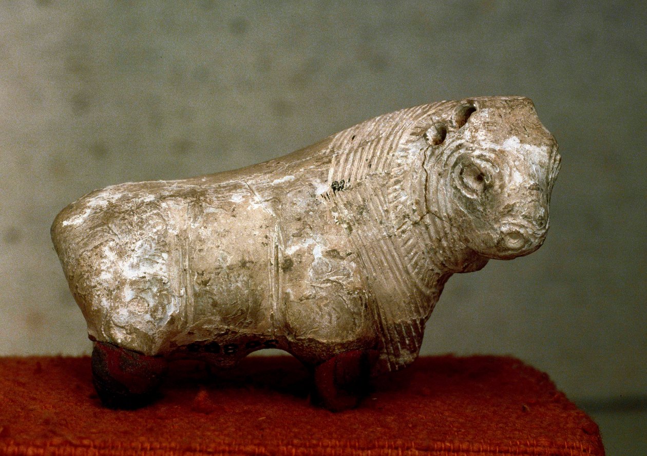 İndus Vadisi Uygarlığı (MÖ 5000): boğa. Mohenjo-daro