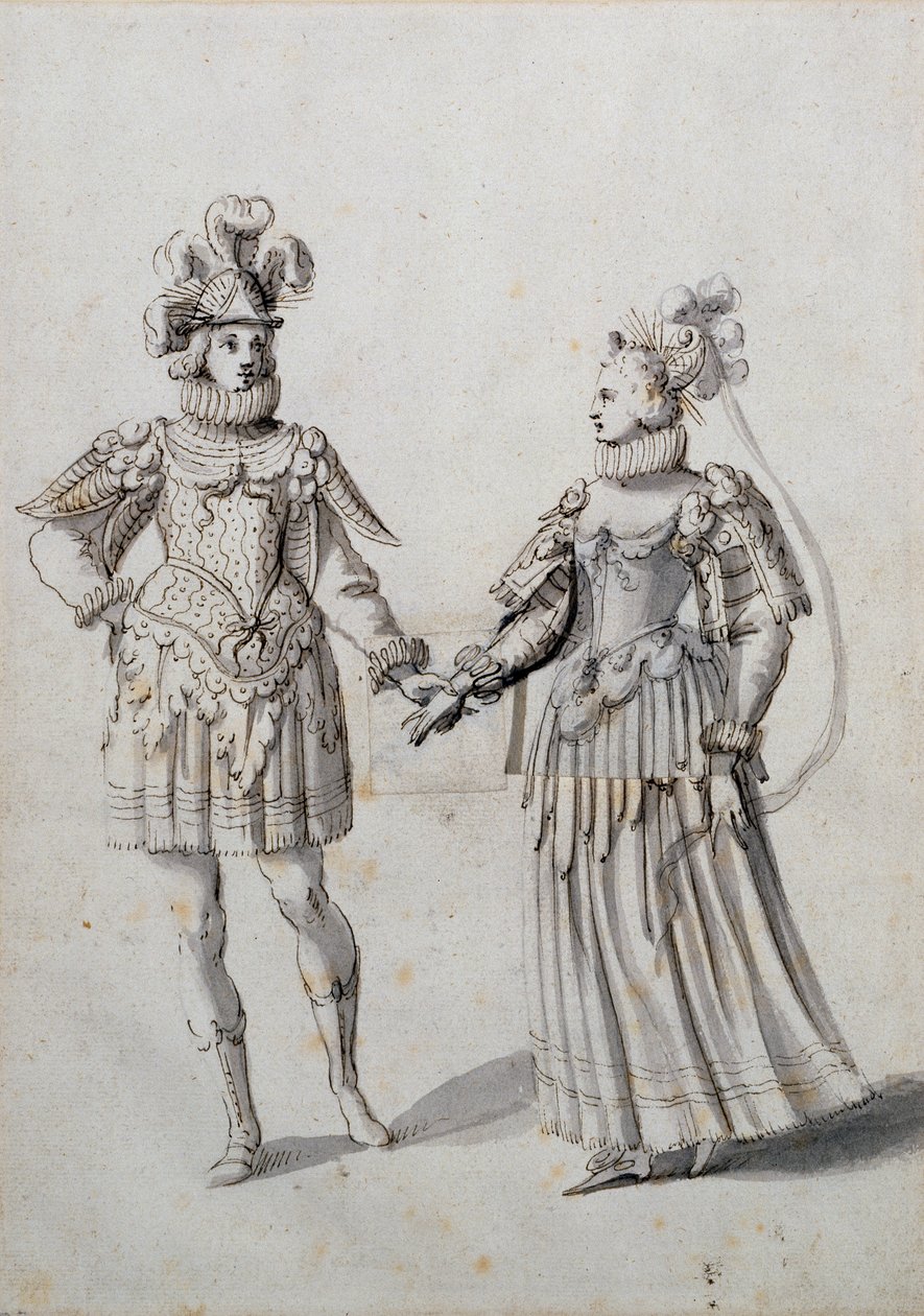 Yıldızların Etkileri (kağıt üzerinde kalem ve mürekkep) by Inigo Jones