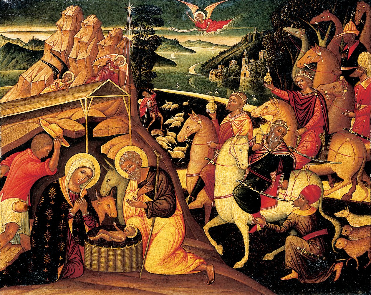 Büyücülerin Tapınması, 1500-25 by Ioannis Permeniates