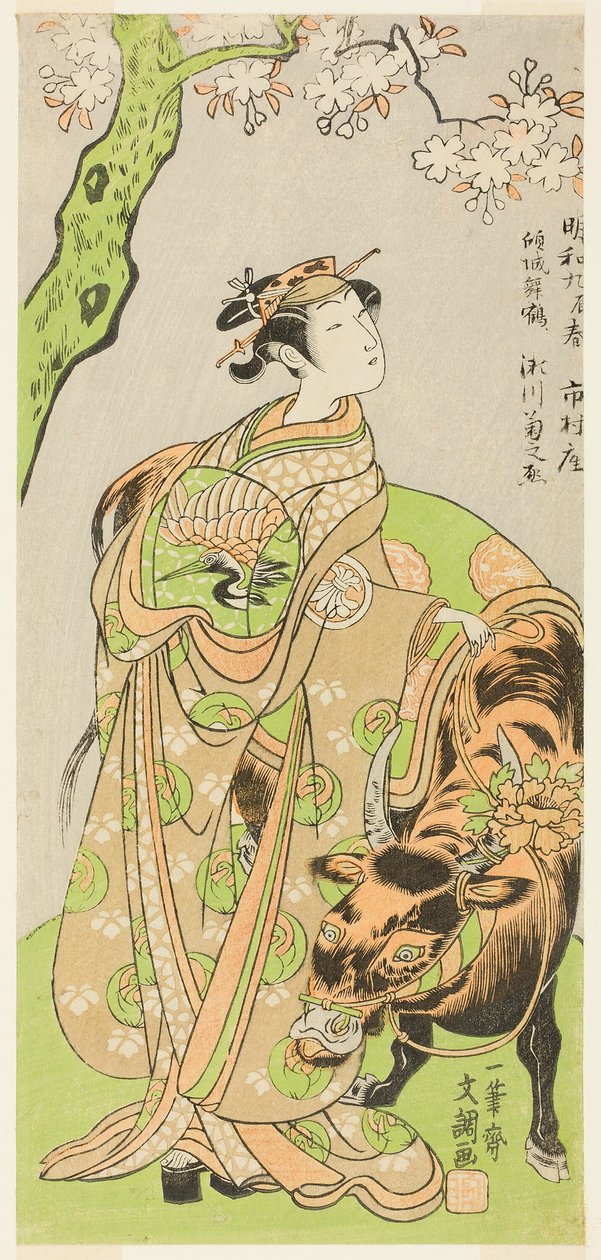 Oyuncu Segawa Kikunojo II, Oyun Furisode Kisaragi Soga