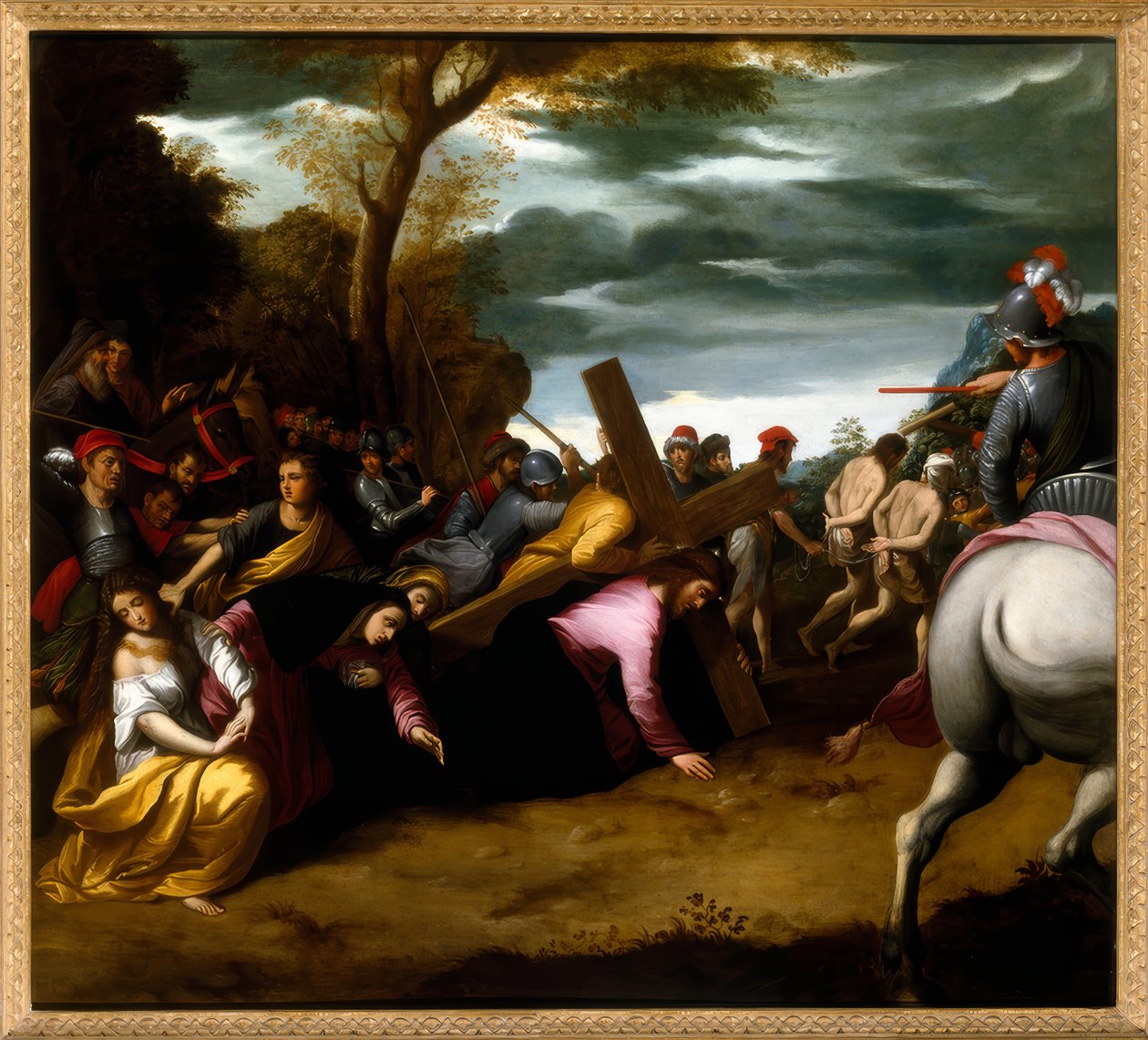 Haç taşımak by Ippolito Scarsella