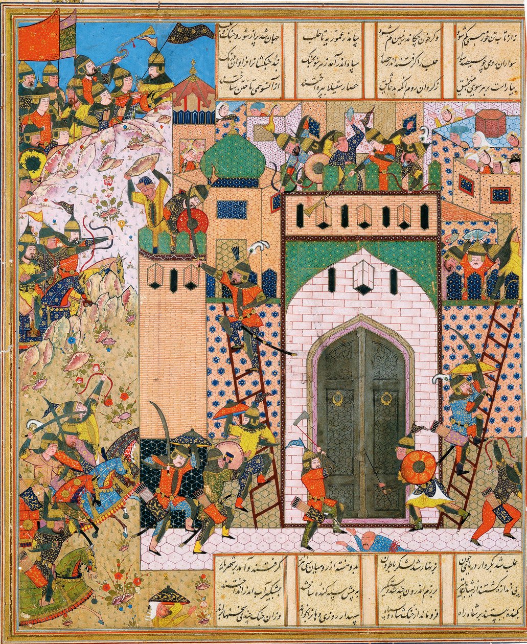 Şah Anuşirvan, Saqila Kalesi
