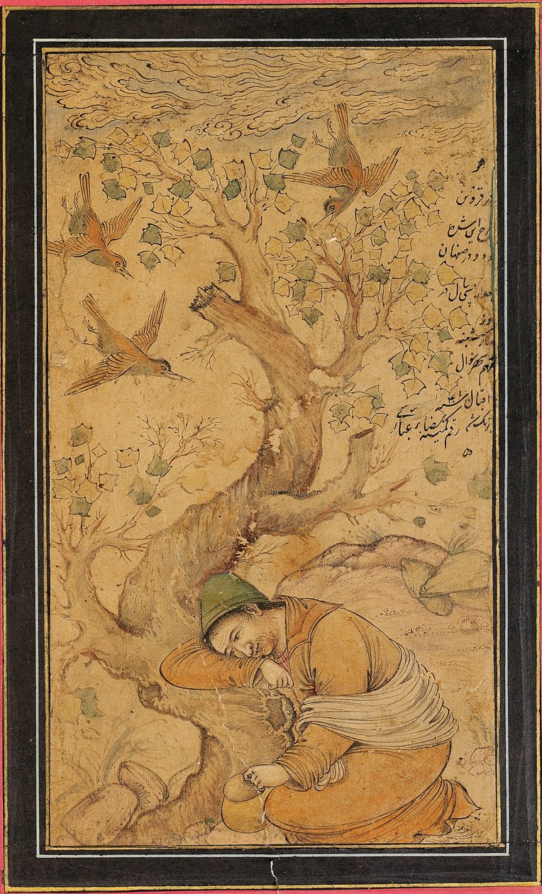 kimsesiz bir dilenci by Iranian School