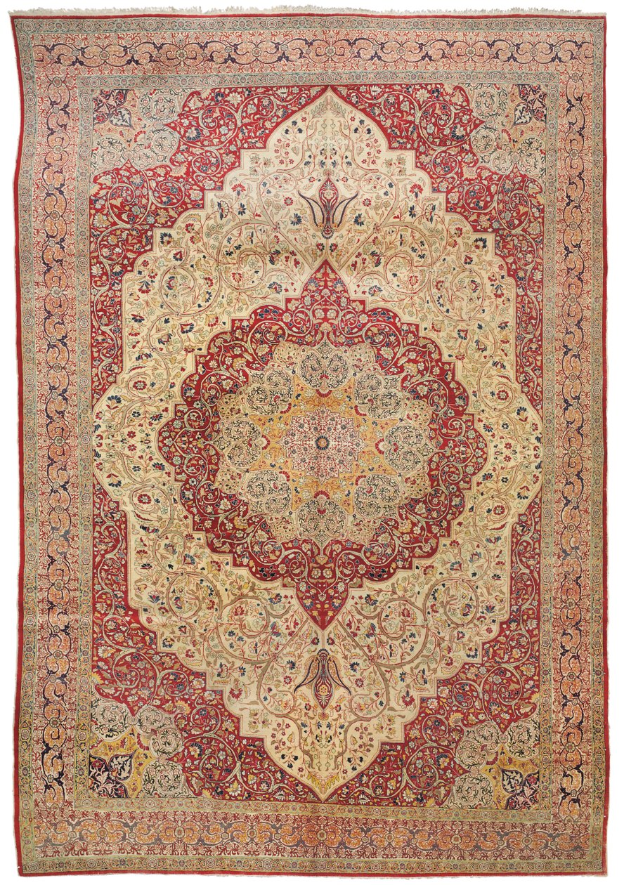 Hacı Celili Tebriz halısı, 1890 dolayları by Iranian School
