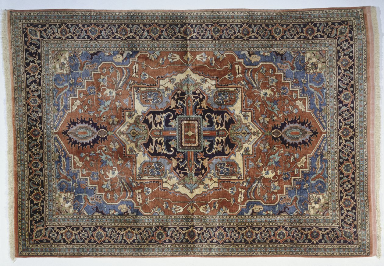 Heriz halısı (ipek) by Iranian School