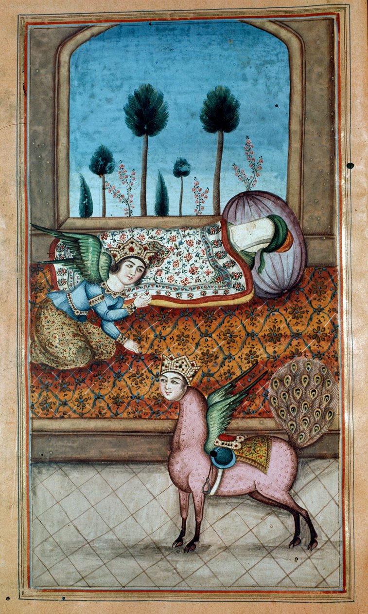 HANIM. Nezami, Lailah ve Başmelek Cebrail, Nezami