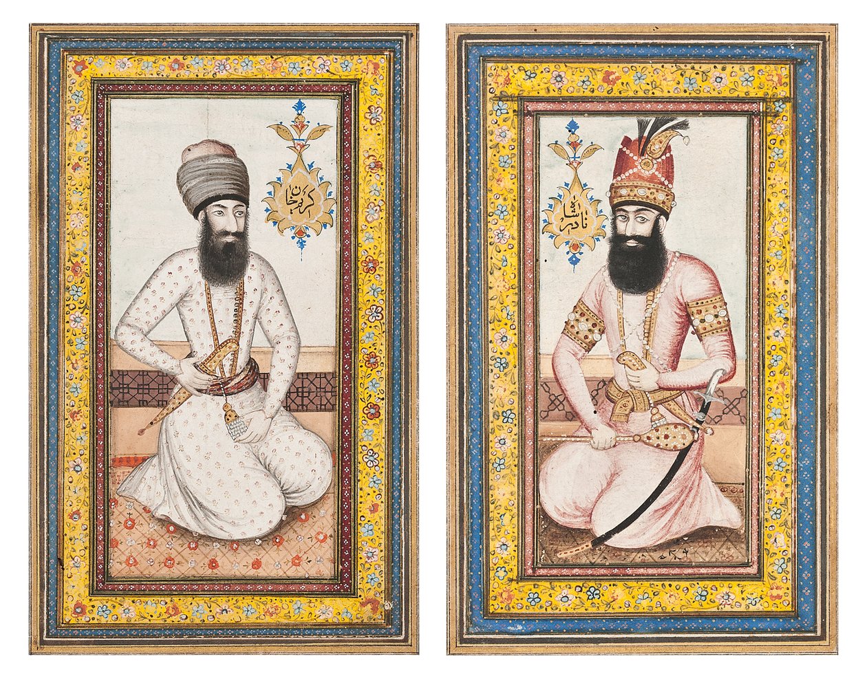 Karim Khan Zand ve Nadir Shah